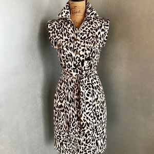 Marvin Richards Animal Print Cargo Dress Size 2